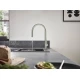 Кухонный смеситель Hansgrohe Talis M54, 72801800, с вытяжным изливом, в комплекте с коробом sBox для шланга, 2 режима струи, под сталь