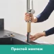 Кухонный смеситель Hansgrohe Talis M54, 72804670, черный матовый