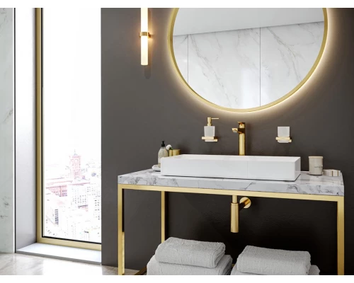 Смеситель Hansgrohe Talis E 71717990 для раковины, золото