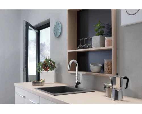 Смеситель Hansgrohe Focus M42 для кухонной мойки, хром глянцевый, 71802000