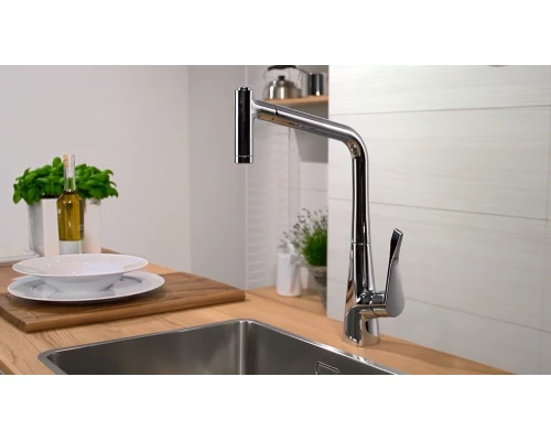 Смеситель Hansgrohe Metris 14820000 для кухни