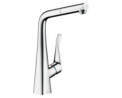 Смеситель Hansgrohe Metris 14821000 для кухонной мойки