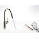 Смеситель Hansgrohe Focus, для кухни, выдвижной излив, цвет сталь, 31815800