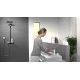 Смеситель Hansgrohe PuraVida 15275400 для раковины с гигиеническим душем, белый/хром