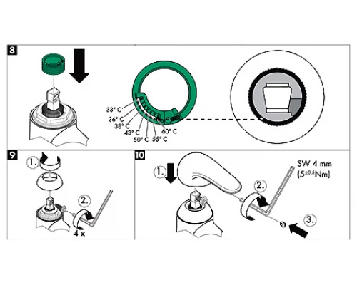 Смеситель Hansgrohe Talis S 14877000 Variarc для кухни