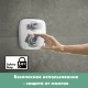 Смеситель Hansgrohe Ecostat E для ванны и душа, хром, 15708000