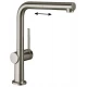 Кухонный смеситель Hansgrohe Talis M54, 72808800, с вытяжным изливом, под сталь