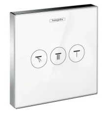 Переключатель потоков Hansgrohe ShowerSelect, белый/хром, 15736400