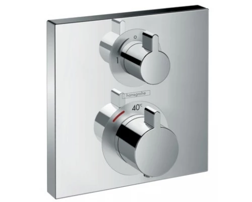 Смеситель Hansgrohe Ecostat S для душа, термостатический, хром, 15712000
