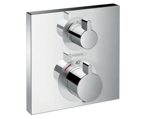 Смеситель Hansgrohe Ecostat S для душа, термостатический, хром, 15714000