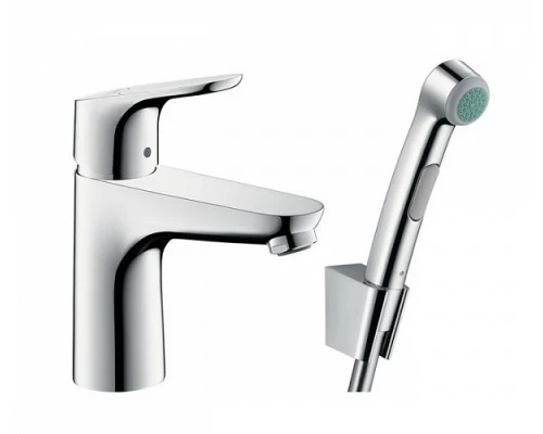 Смеситель Hansgrohe Focus 31927000 для раковины с гигиеническим душем