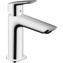 Смеситель Hansgrohe Logis Fine для раковины 110, без донного клапана, хром, 71253000 Смеситель Hansgrohe Logis Fine для раковины 110, без донного клапана, хром, 71253000