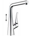 Смеситель Hansgrohe Metris 14822000 для кухонной мойки