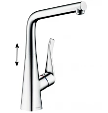 Смеситель Hansgrohe Metris 14822000 для кухонной мойки