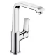 Смеситель Hansgrohe Metris 31187000 для раковины, со сливным клапаном Push-Open