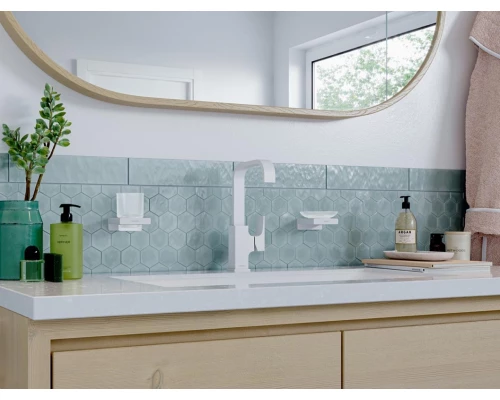 Смеситель Hansgrohe Metropol 32511700 для раковины, белый матовый