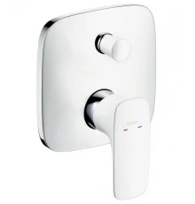 Смеситель Hansgrohe PuraVida для ванны и душа , белый/хром, 15445400