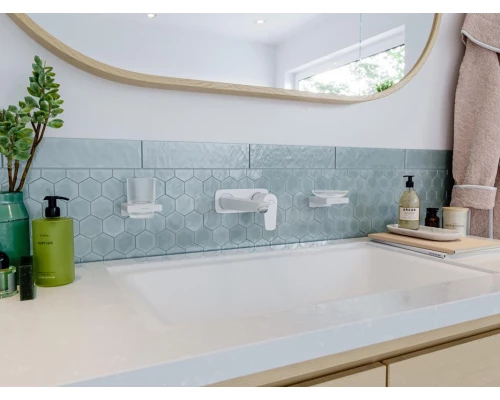 Смеситель Hansgrohe Talis E для раковины, белый матовый, 71734700