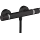 Смеситель для душа Hansgrohe Ecostat Comfort, термостатический, черный матовый, 13116670