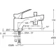 Смеситель Jacob Delafon Brive E75769-CP для ванны и душа, на борт ванны