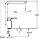 Смеситель Jacob Delafon Aleo+ E72358-CP для кухонной мойки