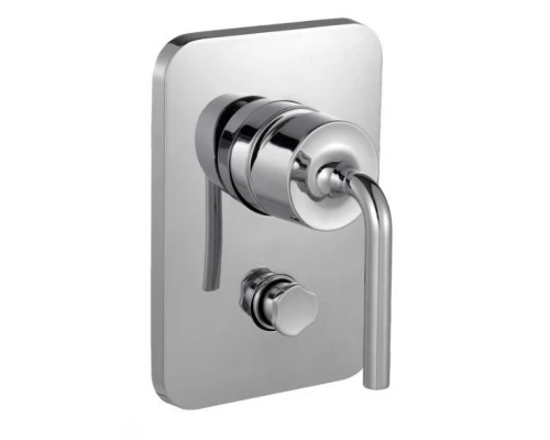 Смеситель Jacob Delafon Purist E98721-CP для ванны и душа, встраиваемый, внешняя часть