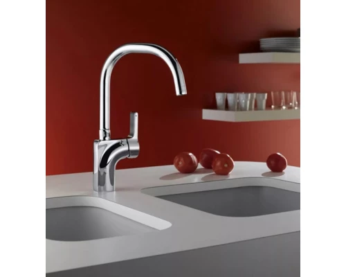 Смеситель Jacob Delafon SINGULIER E10862-CP для раковины с донным клапаном