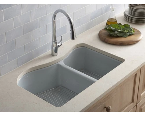 Смеситель Jacob Delafon Suzanne  E72511-VS для кухонной мойки, с двухрежимным выдвижным изливом, матовый хром