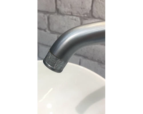 Смеситель Jacob Delafon  Nouvelle Vague E78337-CAT для раковины, высокий, с донным клапаном, цвет хром матовый