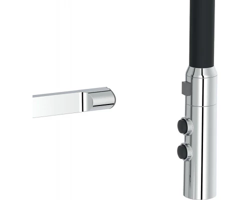 Смеситель Jacob Delafon Raphael E23311-CP для кухонной мойки, с гибким изливом