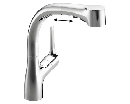 Смеситель Jacob Delafon Elate E13963-CP для кухни, хром