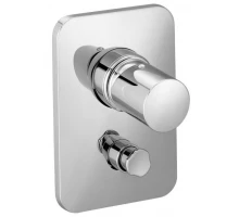 Смеситель Jacob Delafon Toobi E98719-CP для ванны и душа, встраиваемый, внешняя часть