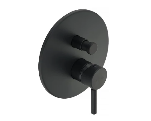 Смеситель Migliore Fortis Black для ванны и душа, черный матовый, 30464