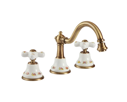 Смеситель Migliore Provance 19461 для биде на 3 отверстия, бронза