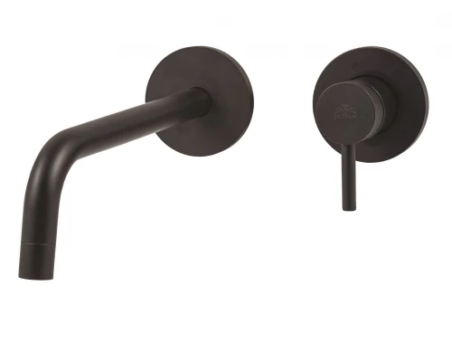 Смеситель Paffoni Light для раковины, цвет черный матовый, LIG007NO70