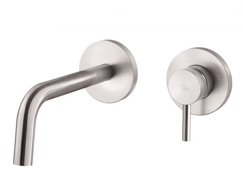 Смеситель Paffoni Light для раковины, цвет стальной, LIG007ST70