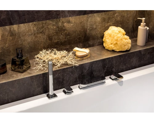 Смеситель на борт ванны Ravak CR 025.00 , хром, X070073