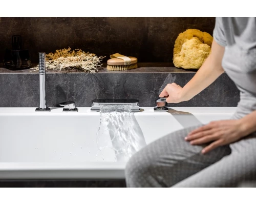 Смеситель на борт ванны Ravak CR 025.00 , хром, X070073