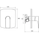 Смеситель для душа Ravak Classic CL 066.00 для R-box, скрытого монтажа, хром, X070089
