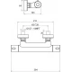 Термостат для душа Ravak Termo 300 TE 033.00/150, хром, X070096