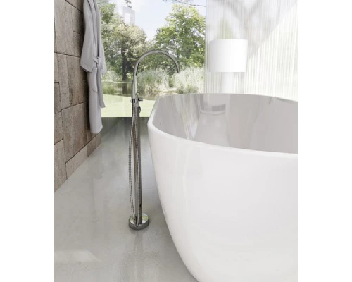 Смеситель для ванны  Ravak FM 080.00, напольный, хром, X070059