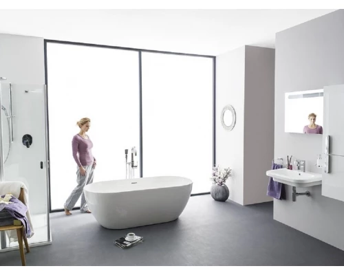 Смеситель для ванны  Ravak FM 080.00, напольный, хром, X070059