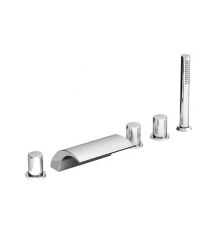 Смеситель на борт ванны Ravak WF 025.00, хром, X070060