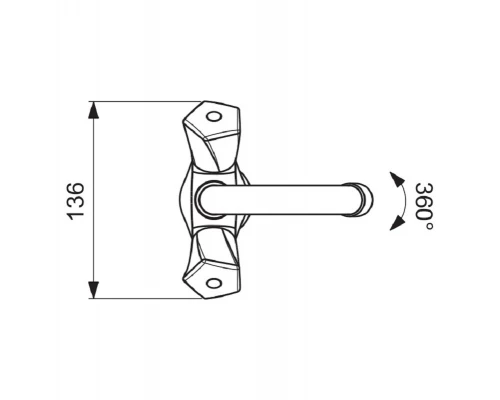 Смеситель для раковины Vidima Life BA357AA, хром