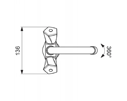 Смеситель для раковины Vidima Life BA358AA, хром