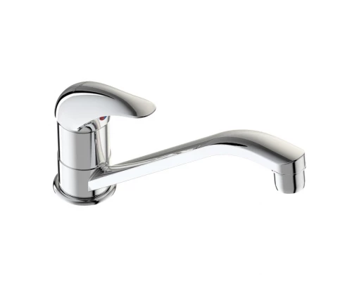 Смеситель Vidima ОРИОН (ORION) BA006AA для кухонной мойки, поворотный излив, хром