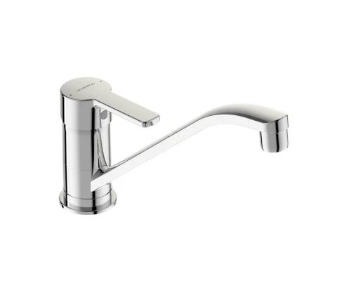 Смеситель Vidima УНО (Uno) BA241AA для кухонной мойки, поворотный излив, хром