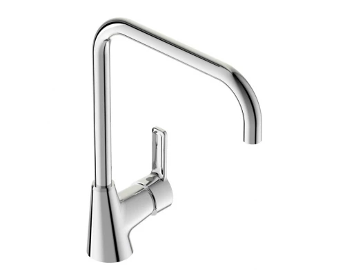 Смеситель Vidima УНО (Uno) BA242AA для кухонной мойки, поворотный излив, хром