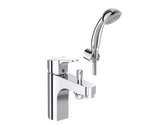 Смеситель для ванны и душа Vidima Next BA402AA, на борт ванны, хром