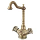 Смеситель Zorg Antic A 3005K-BR для кухонной мойки, античная бронза